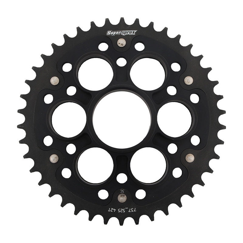 Foaie spate SUPERSPROX STEALTH Negru 42T, 525
