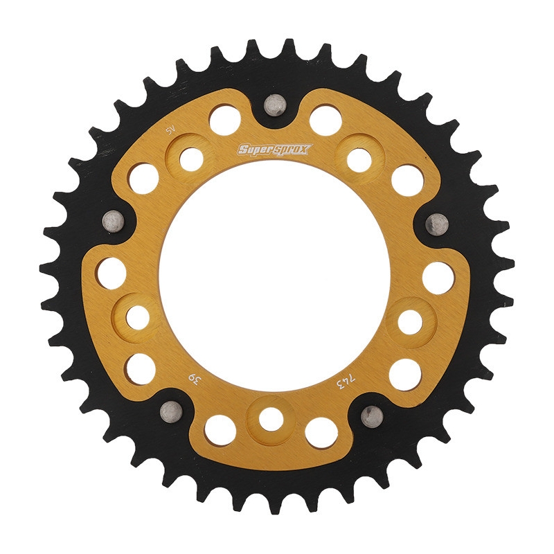 Foaie spate SUPERSPROX STEALTH auriu 39T, 520