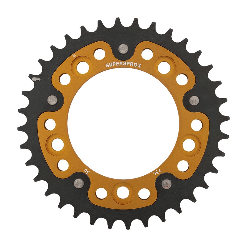 Foaie spate SUPERSPROX STEALTH auriu 36T, 525