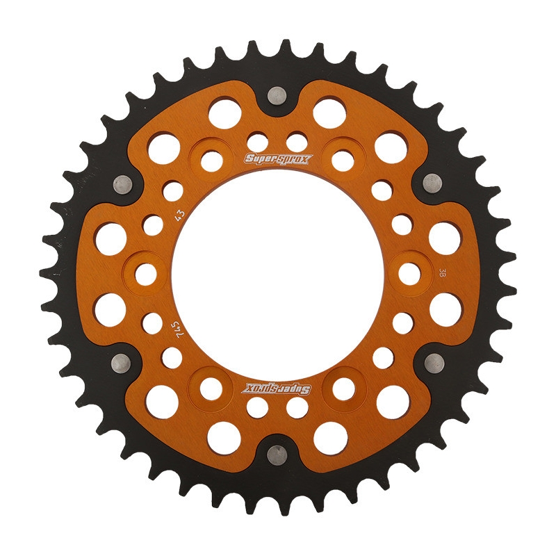 Foaie spate SUPERSPROX STEALTH auriu 43T, 525