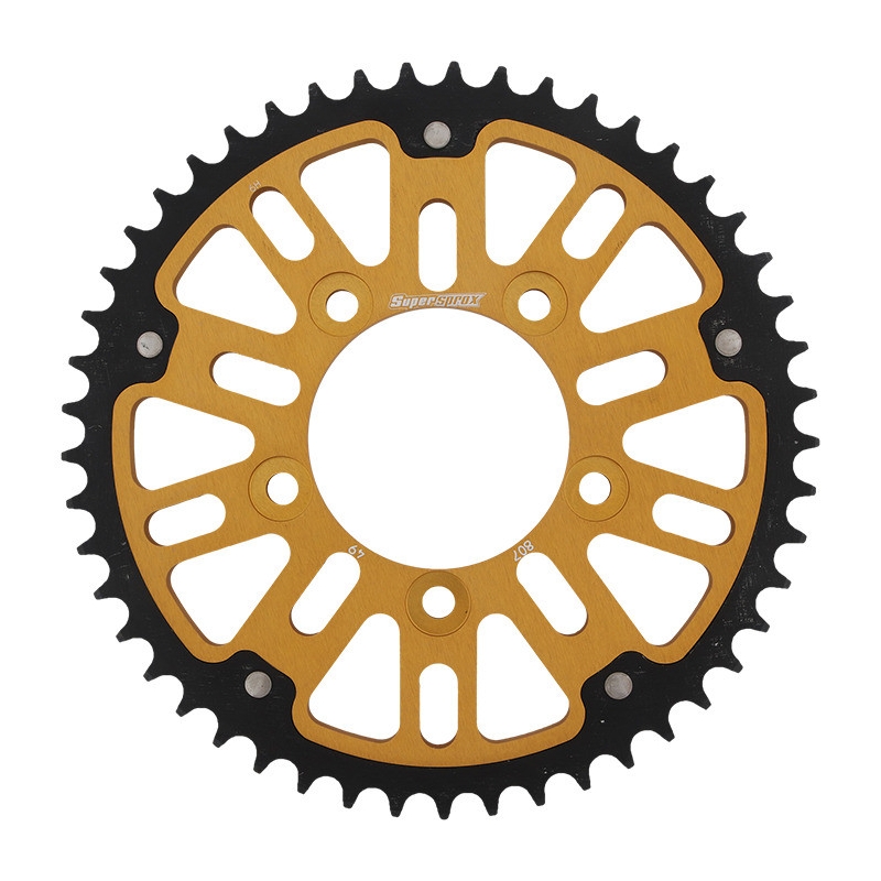 Foaie spate SUPERSPROX STEALTH auriu 49T, 525