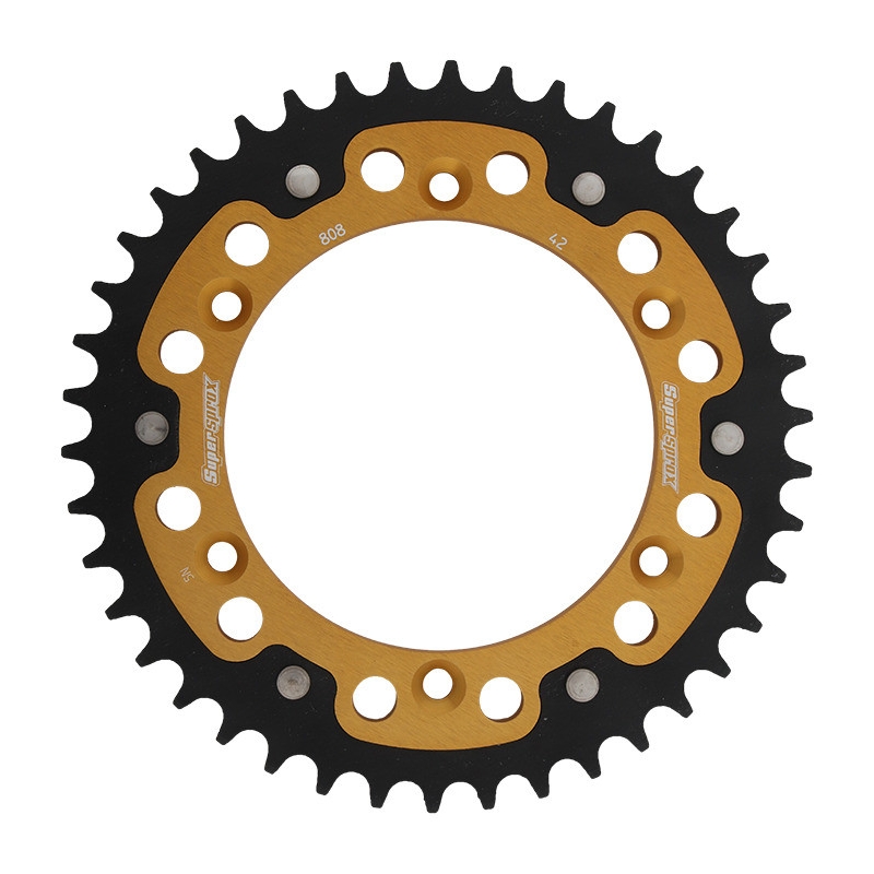 Foaie spate SUPERSPROX STEALTH auriu 42T, 520