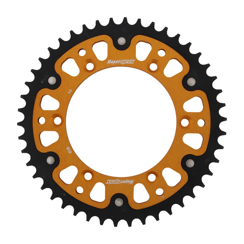 Foaie spate SUPERSPROX STEALTH auriu 46T, 520