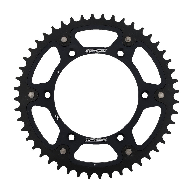 Foaie spate SUPERSPROX STEALTH Negru 48T, 520