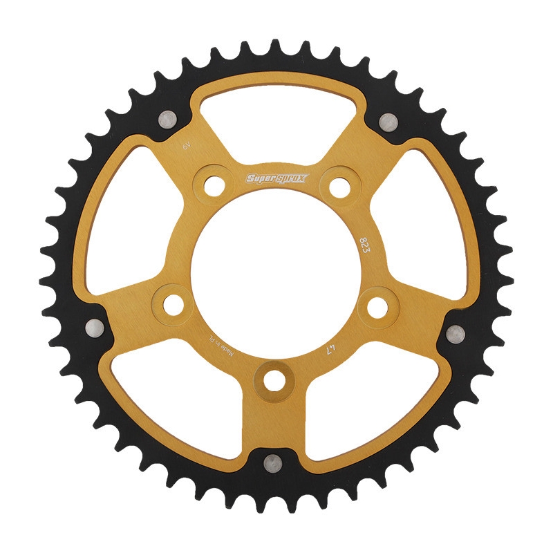 Foaie spate SUPERSPROX STEALTH auriu 47T, 520
