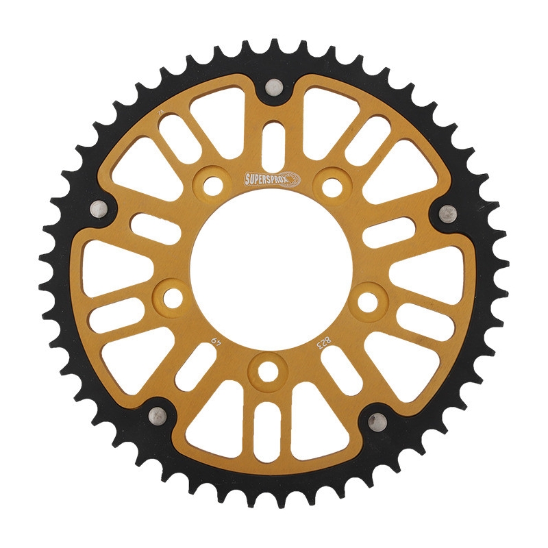 Foaie spate SUPERSPROX STEALTH auriu 49T, 520