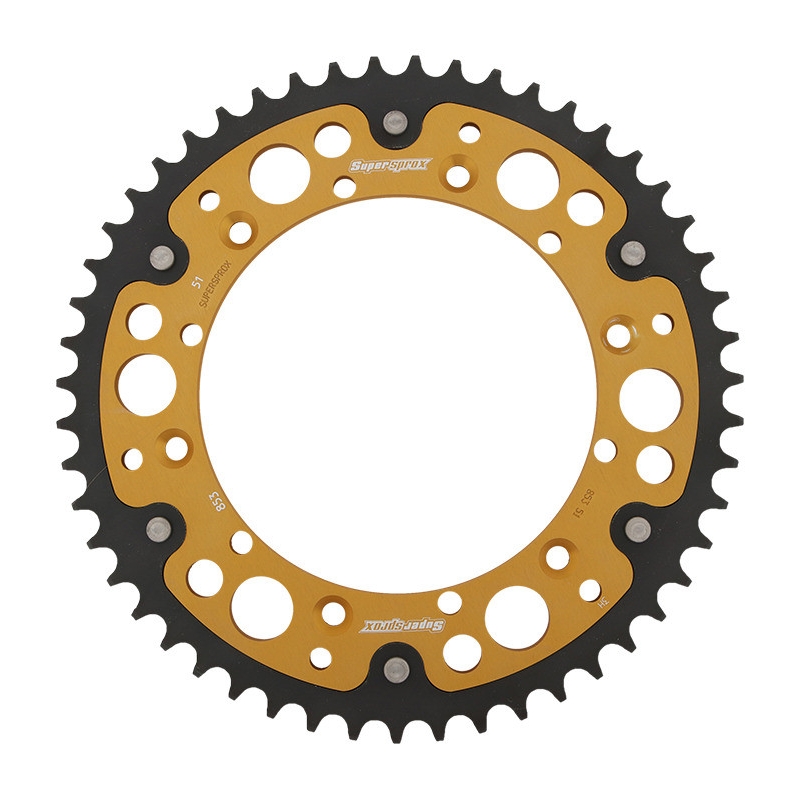 Foaie spate SUPERSPROX STEALTH auriu 51T, 520