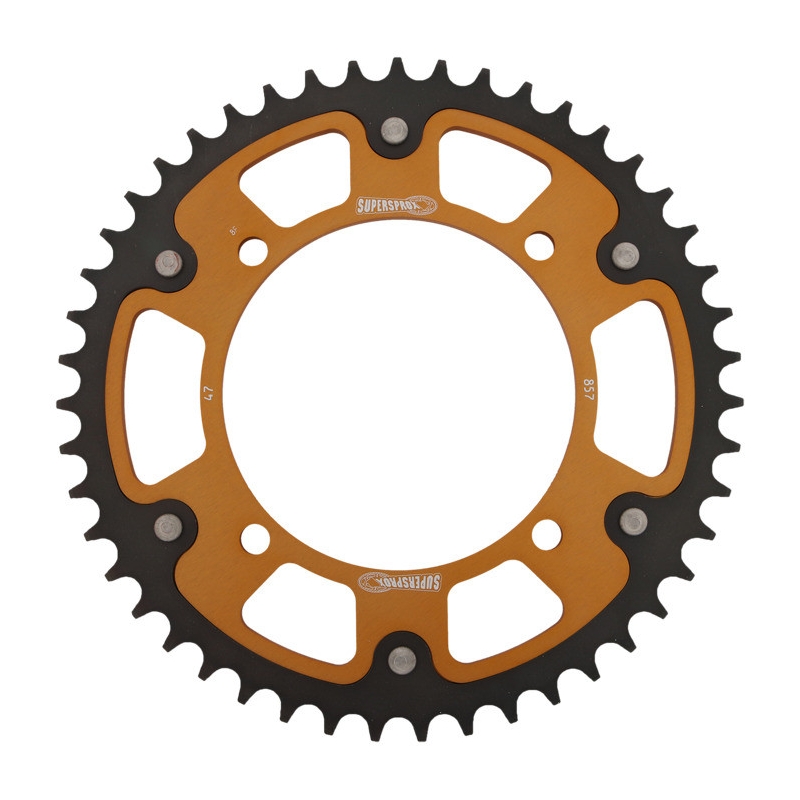 Foaie spate SUPERSPROX STEALTH auriu 47T, 520