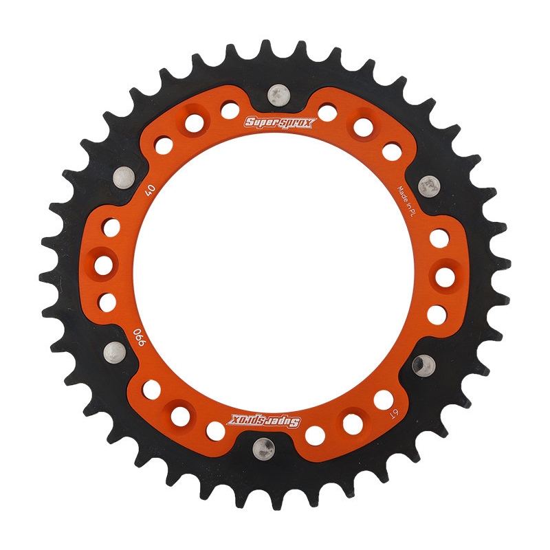 Foaie spate SUPERSPROX STEALTH portocaliu 40T, 520
