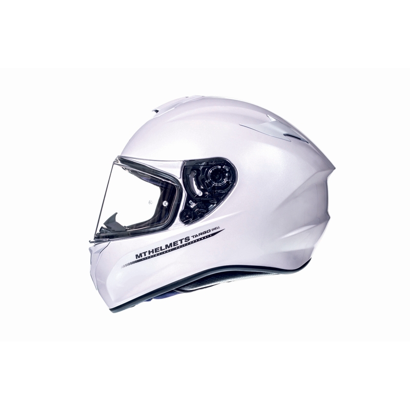 Cască de motocicletă integrală MT Targo alb lichidare