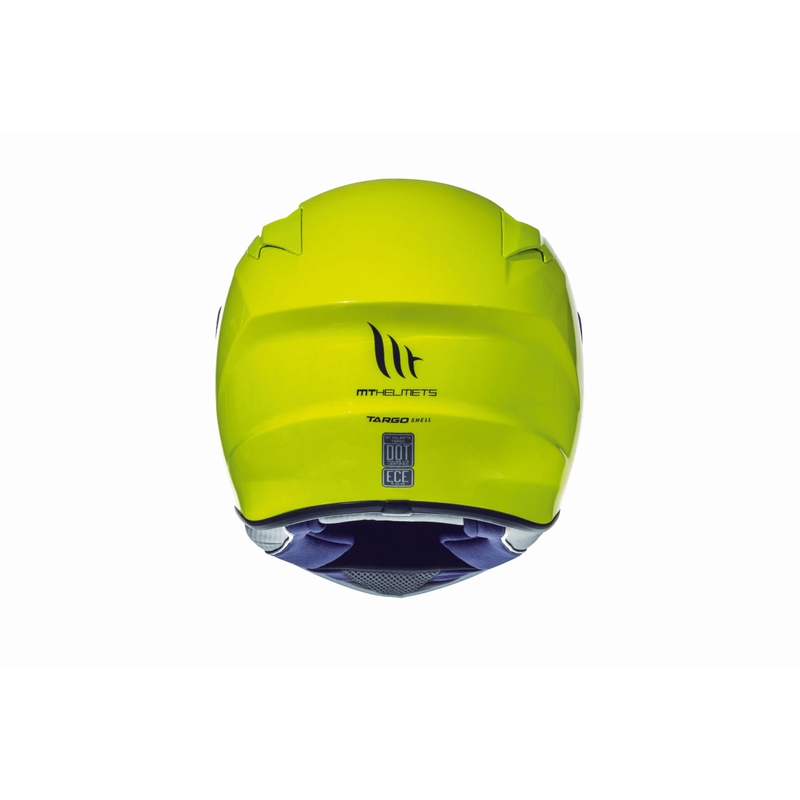 MT Targo galben fluo  cască de motocicletă integrală galben fluo lichidare
