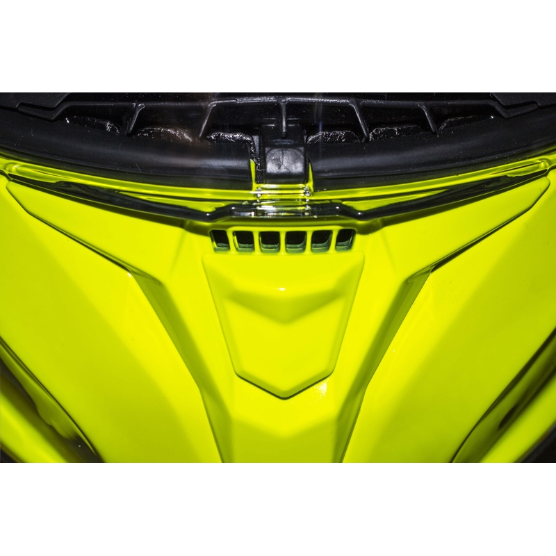 MT Targo galben fluo  cască de motocicletă integrală galben fluo lichidare