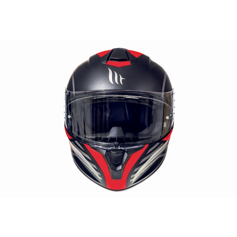MT Targo Doppler roșu fluo roșu mat  cască de motocicletă integrală lichidare