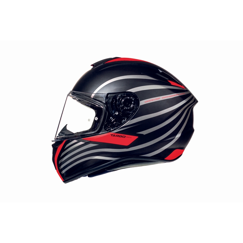 MT Targo Doppler roșu fluo roșu mat  cască de motocicletă integrală lichidare