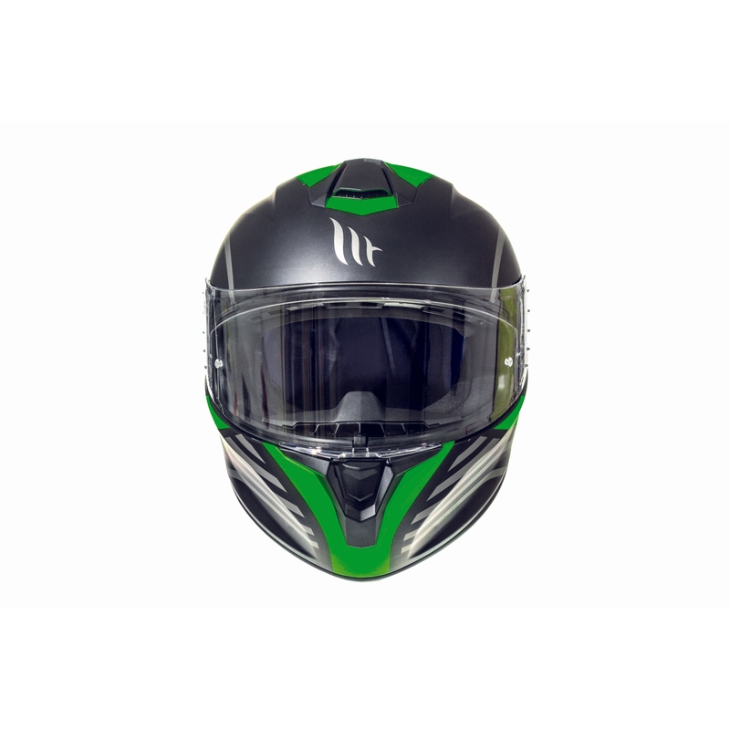 MT Targo Doppler verde fluo verde mată integrală cască de motocicletă lichidare