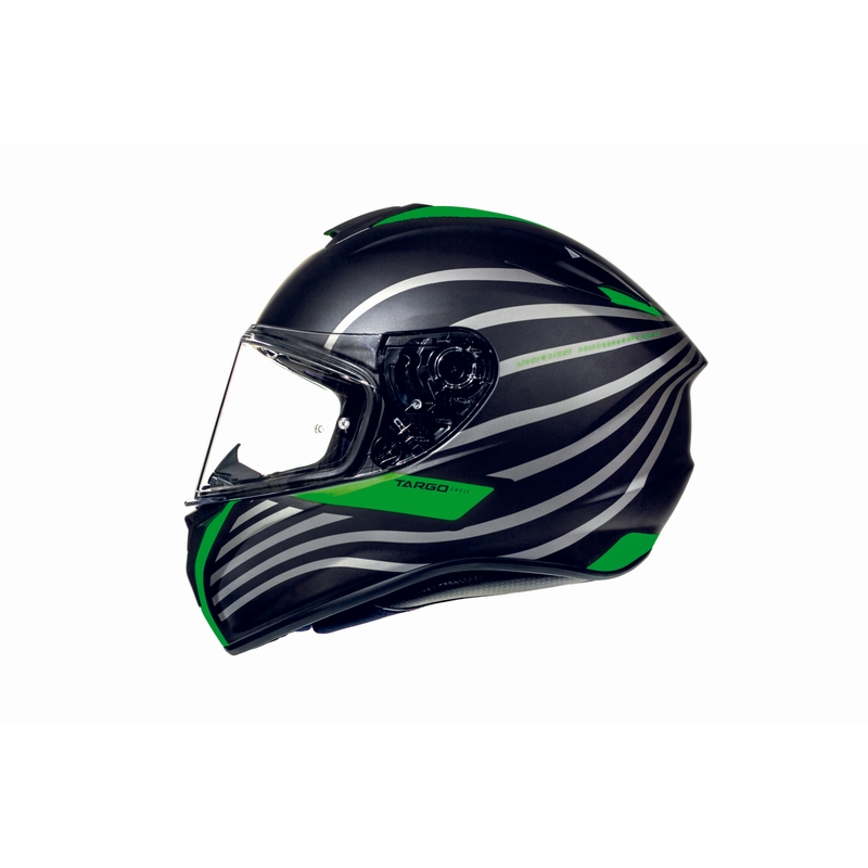 MT Targo Doppler verde fluo verde mată integrală cască de motocicletă lichidare
