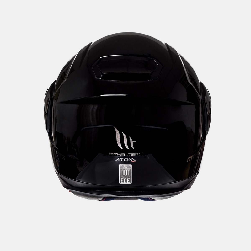 Cască de motocicletă MT Atom negru lichidare
