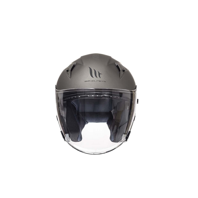 Cască de motocicletă Open MT Avenue SV Titanium Matte Vânzare lichidare