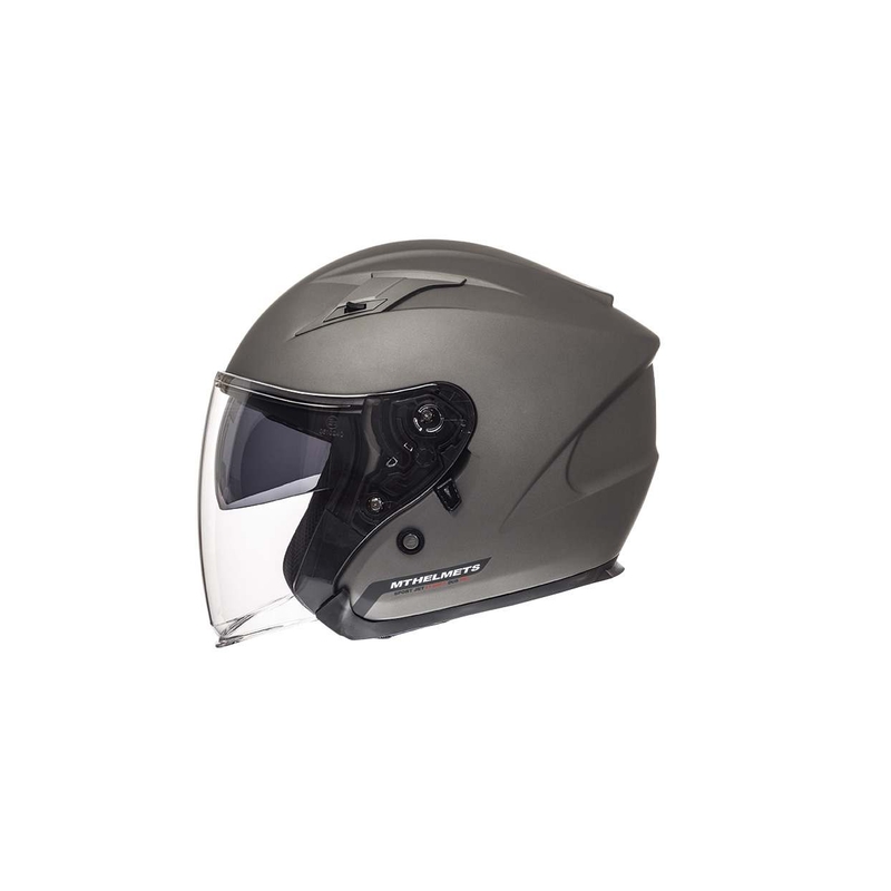 Cască de motocicletă Open MT Avenue SV Titanium Matte Vânzare lichidare