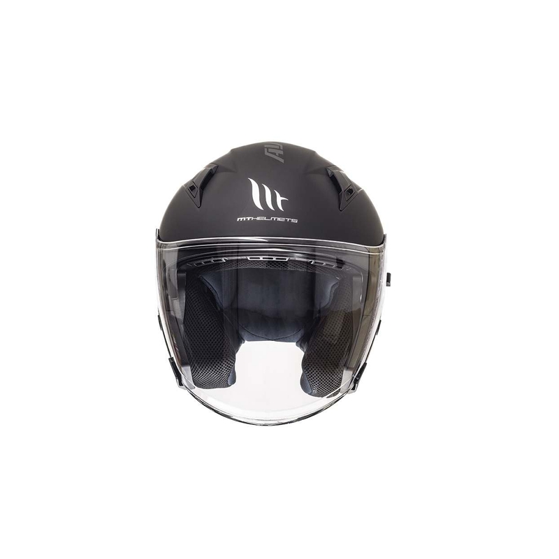 MT Avenue SV cască de motocicletă deschisă negru mat lichidare