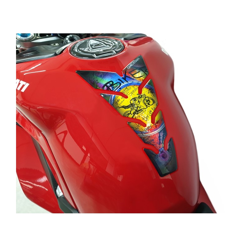 Rezervor de combustibil autocolant Print - Biker