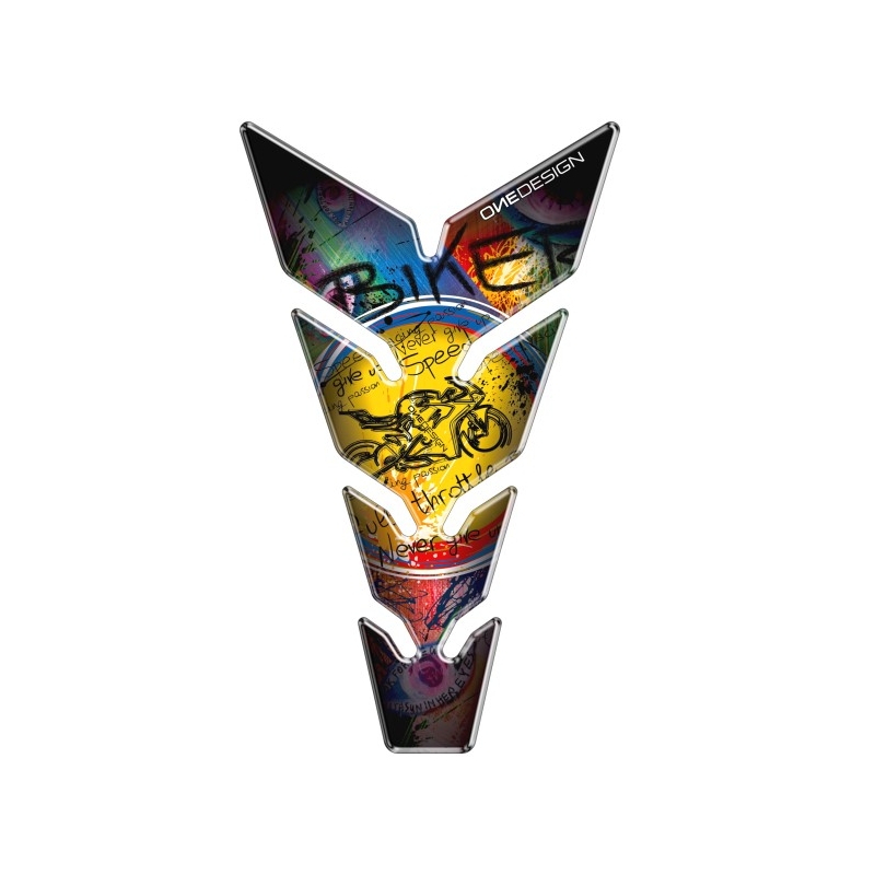 Rezervor de combustibil autocolant Print - Biker