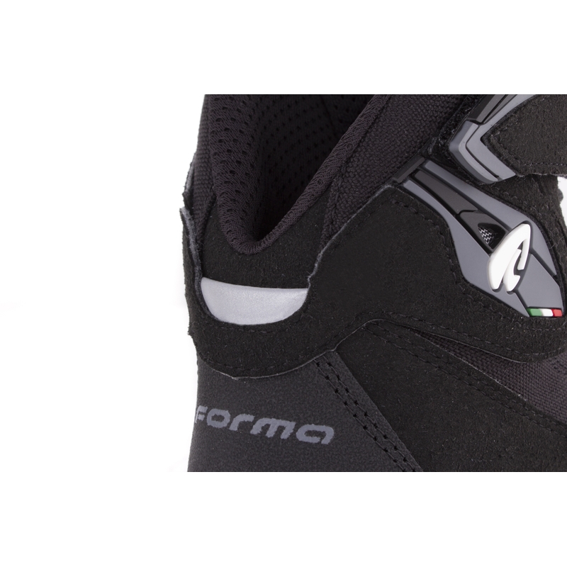 Ghete de motocicletă Forma Genesis negre