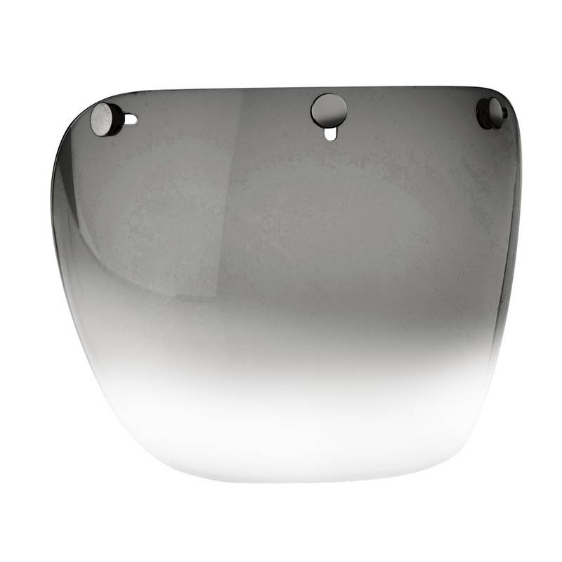 Protecție transparentă din plexiglas cu bară de soare pentru casca Cassida Oxygen