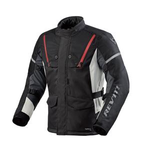Revit Horizon 3 H2O jachetă de motocicletă negru și roșu