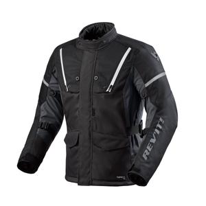 Revit Horizon 3 H2O jachetă de motocicletă alb-negru și alb