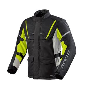 Revit Horizon 3 H2O jachetă de motocicletă negru-galben-fluo