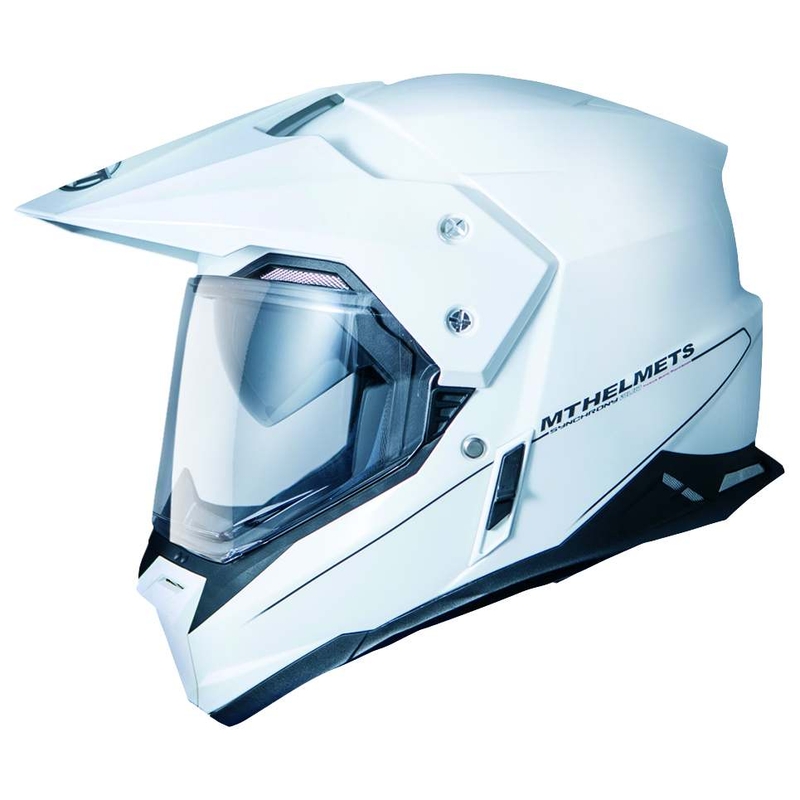 Cască de enduro MT Synchrony Duosport SV alb lichidare