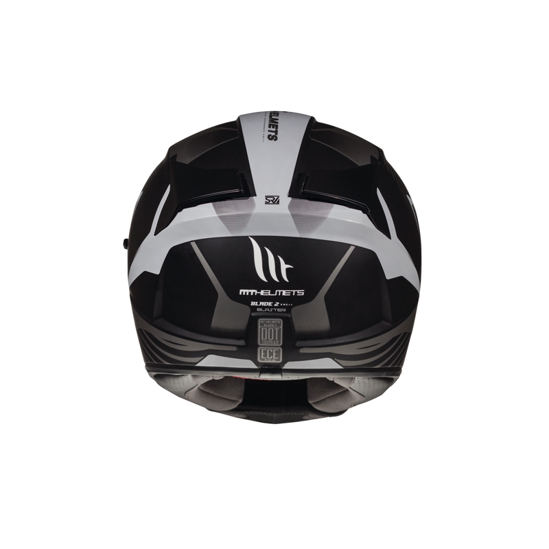 MT Blade 2 SV Blaster cască de motocicletă integrală negru mat-gri