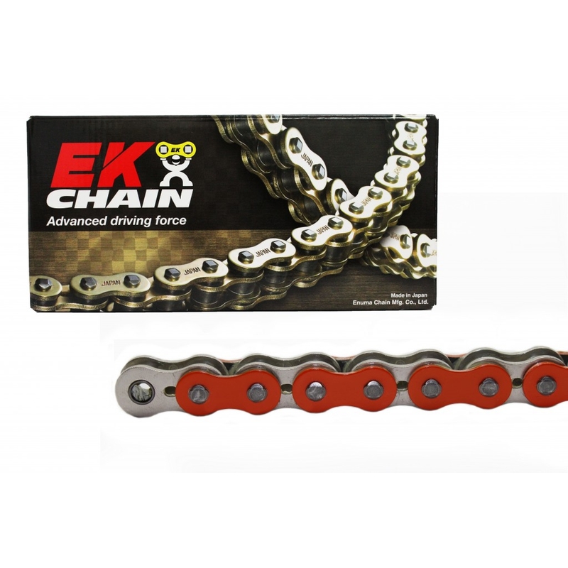 Lant cu O-Ring EK 520 SRO6 114 L Orange/Silver