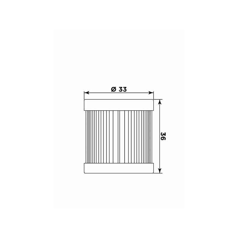 Filtru de ulei MIW (alt. HF181) lichidare