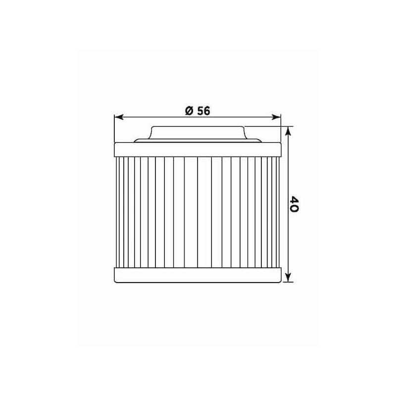 Filtru de ulei MIW (alt. HF151)