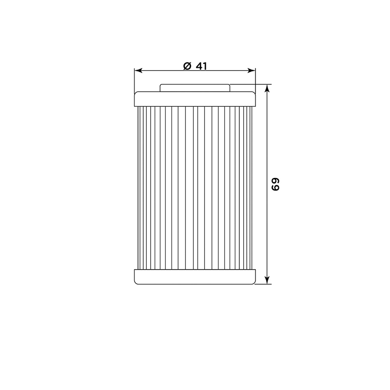 Filtru de ulei MIW (alt. HF655)