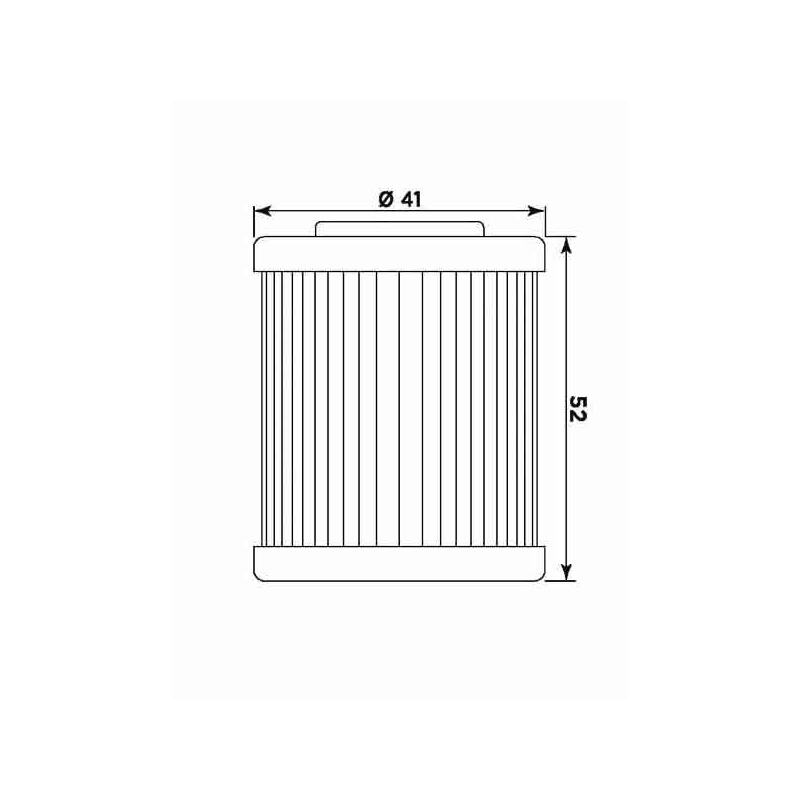 Filtru de ulei MIW (alt. HF157)