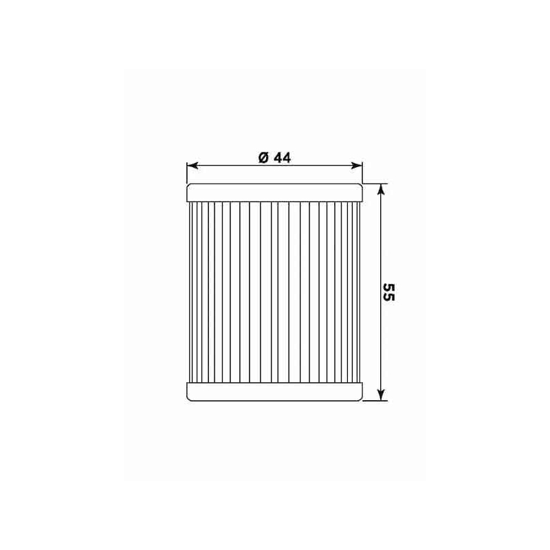 Filtru de ulei MIW (alt. HF972)