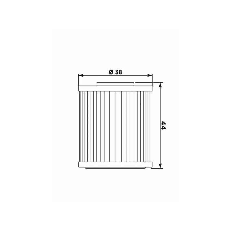 Filtru de ulei MIW (alt. HF207) lichidare