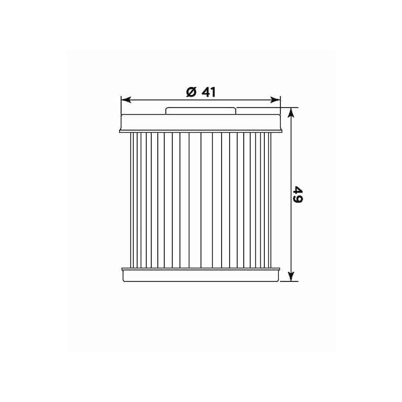 Filtru de ulei MIW (alt. HF168)
