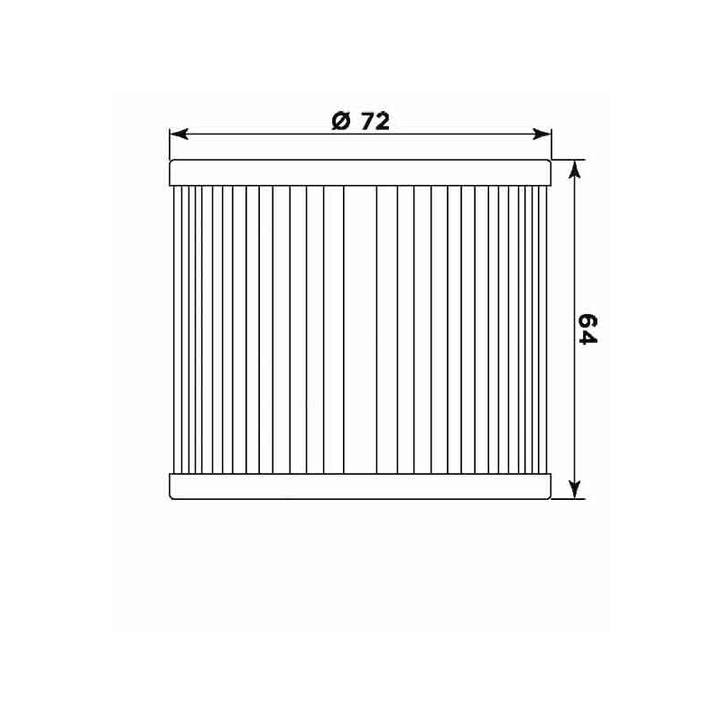 Filtru de ulei MIW (alt. HF133)