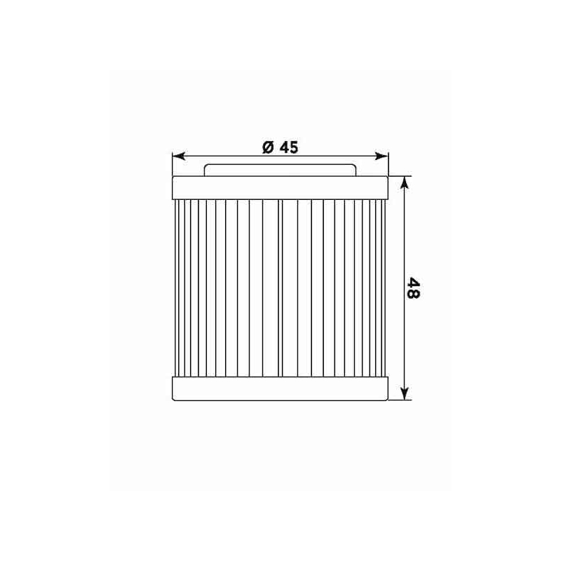 Filtru de ulei MIW (alt. HF154)