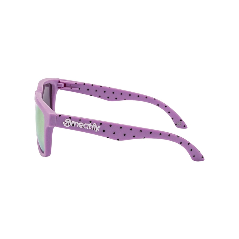 Ochelari de soare Meatfly Memphis dots violet