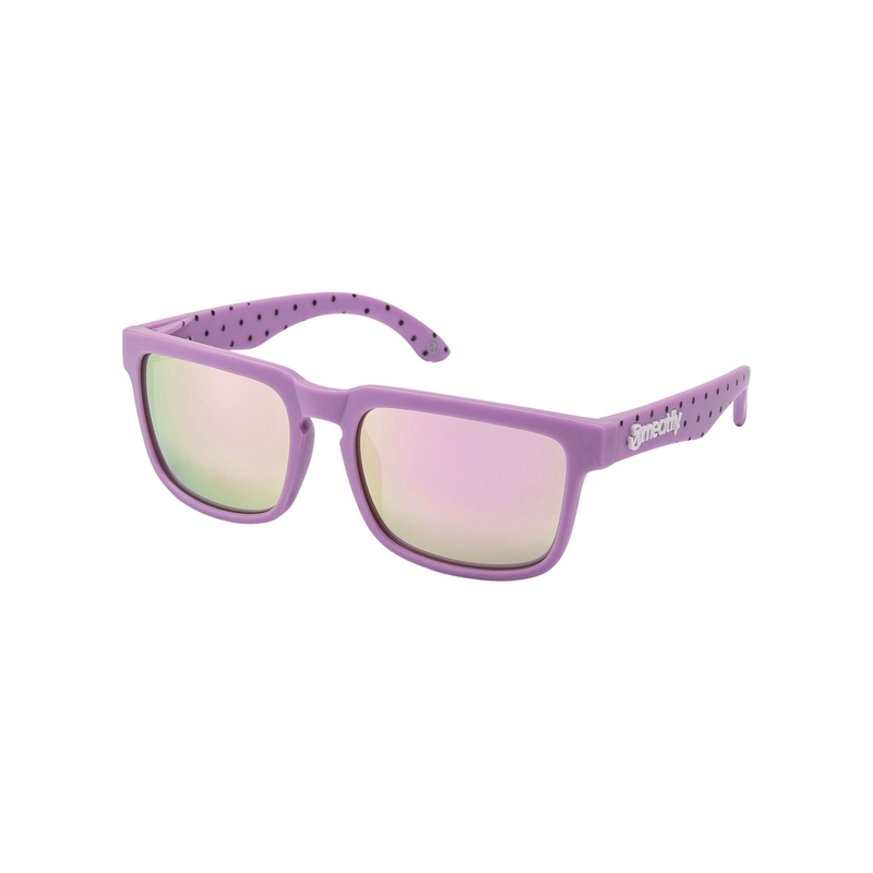 Ochelari de soare Meatfly Memphis dots violet