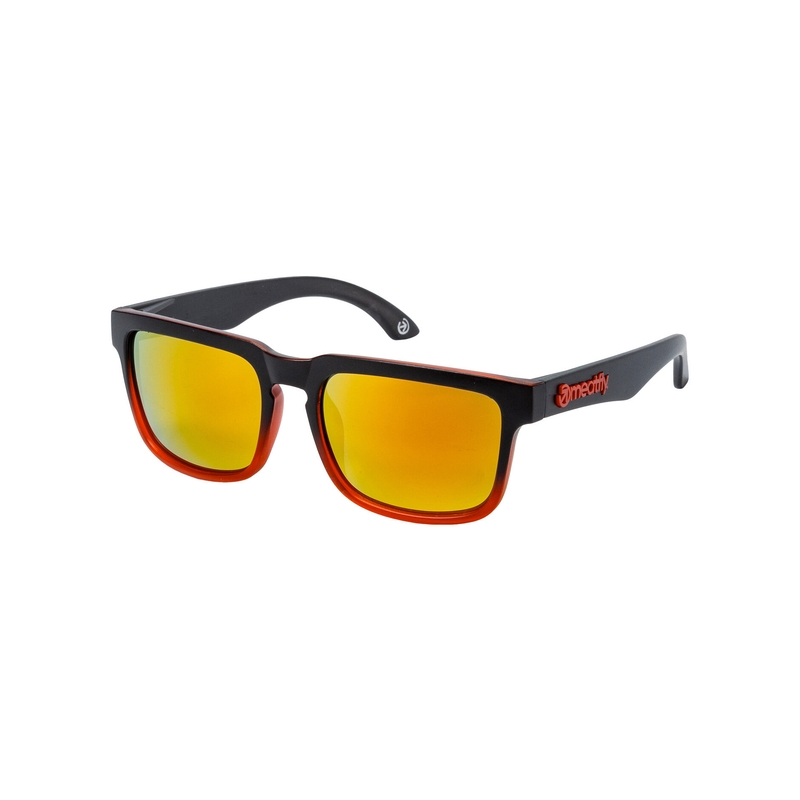Ochelari de soare Meatfly Memphis negru și roșu