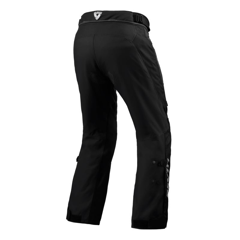 Pantaloni de motocicletă Revit Horizon 3 H2O negru extins