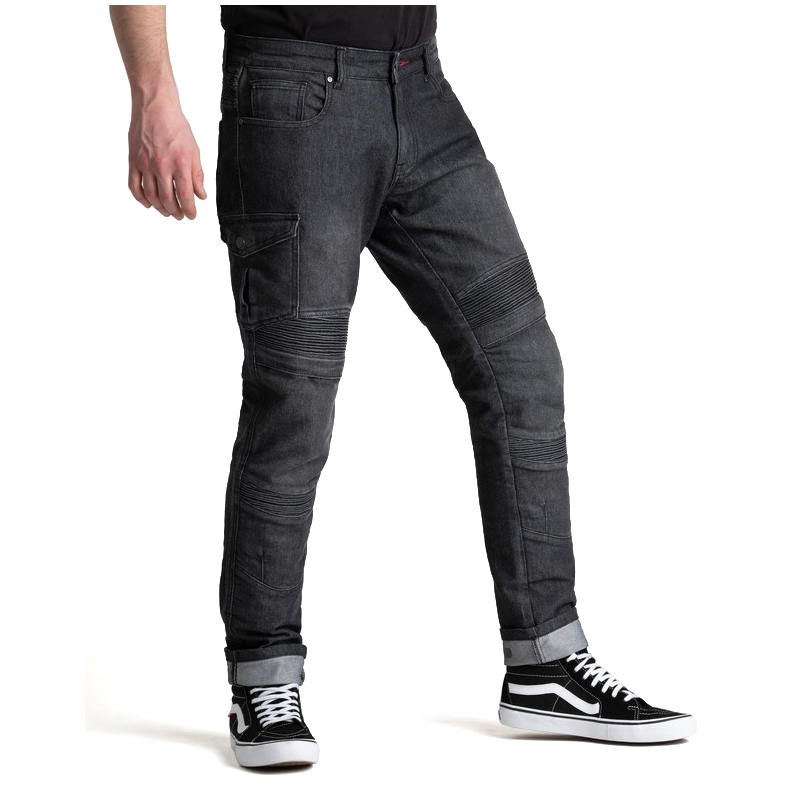 BROGER Ohio blugi de motociclist negru lichidare