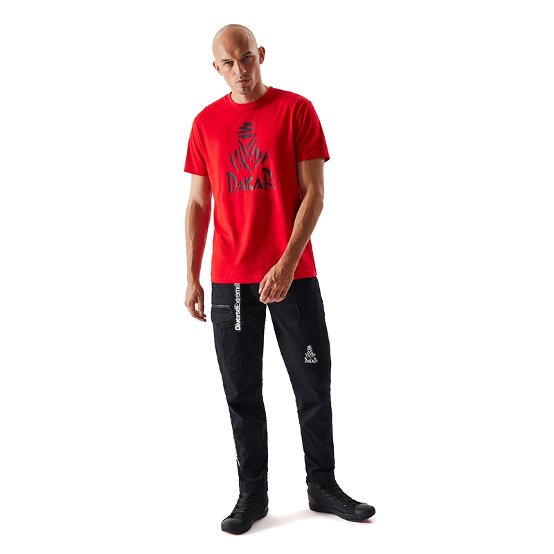 Tricou DAKAR Sport roșu lichidare