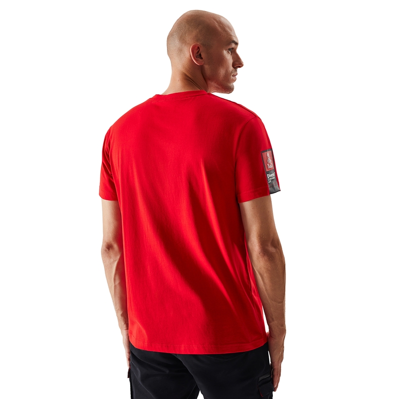 Tricou DAKAR Sport roșu lichidare